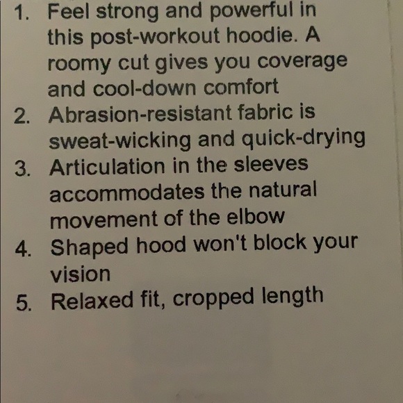 Lululemon Crop Hoodie - Picture 4 of 5